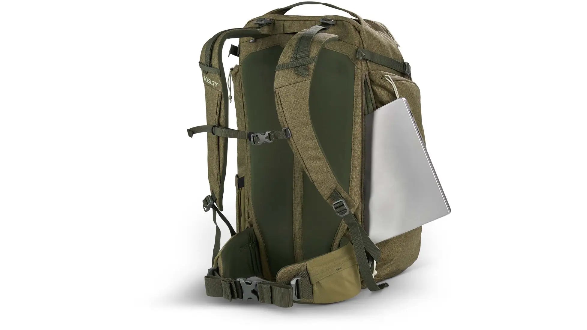Kelty Redwing Traveler 40 Backpack - Lightweight Hiking & Travel Backpack for Men & Women, Durable 40L Capacity, Burnt Olive Color - Perfect for Camping, Backpacking & Outdoor Adventures