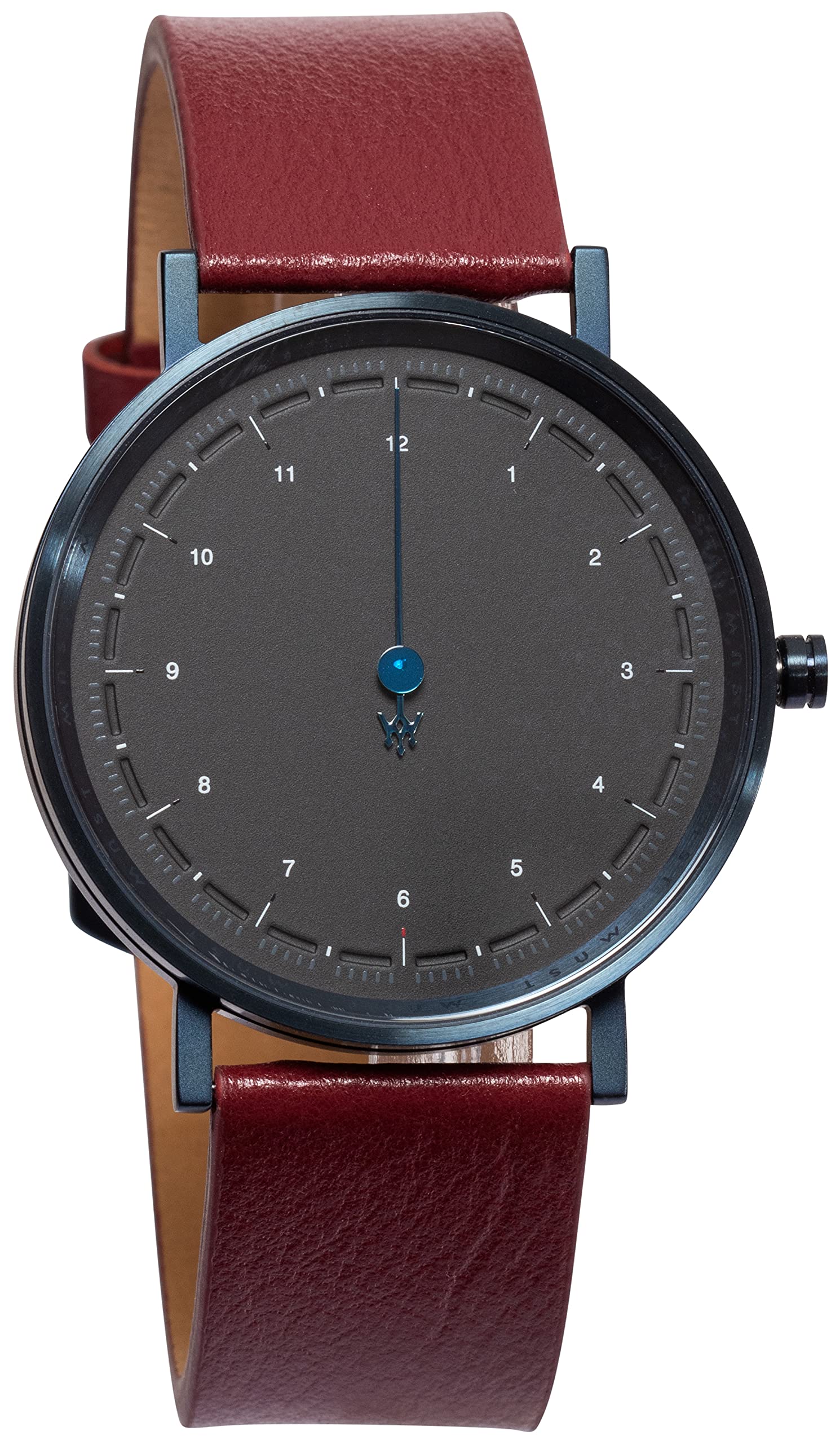 MAST Milano One-Hand Minimalist Men's Watch - Stylish Analog Wristwatch for Business, Casual & Everyday Wear