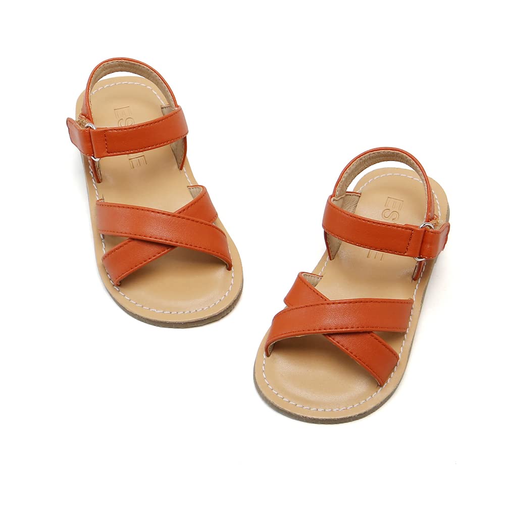 ESTINE Girls' Sandal Dress Shoes for Toddlers & Little Kids - Comfortable Party & School Shoes for Weddings, Easter, and Formal Occasions
