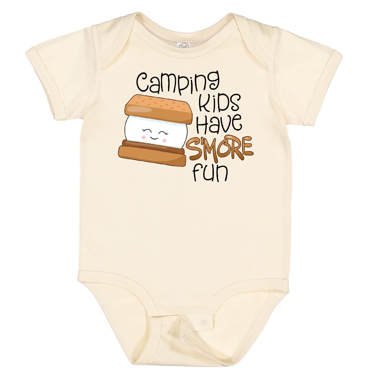 Inktastic Camping Kids Have More Fun Baby Bodysuit - Cute & Comfortable Infant Onesie for Outdoor Adventures, Family Trips & Camping Photos