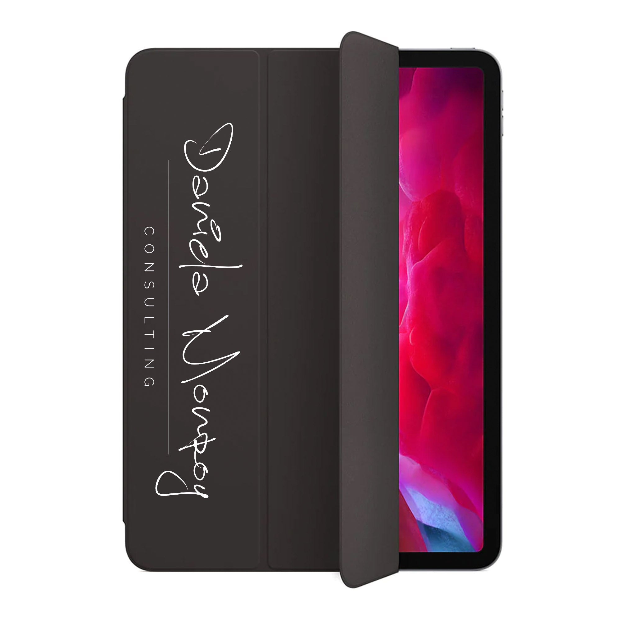 Premium iPad Trifold Case with Signature Style - Slim Protective Cover for iPad Air/Pro (Occupation 48 Design) | Perfect for Work, School & Travel