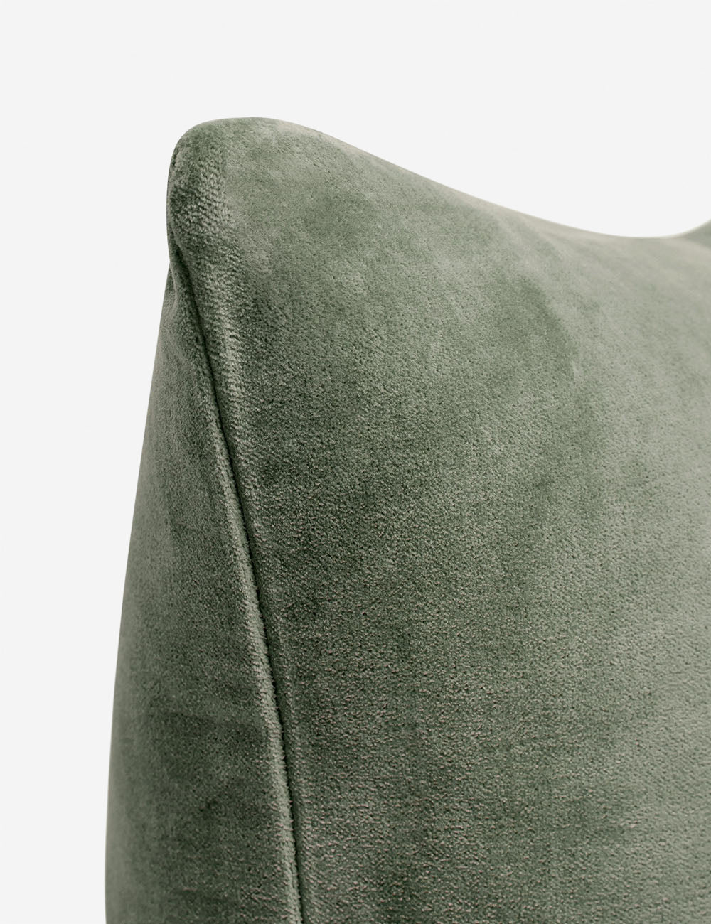 Charlotte Velvet Pillow - Soft Luxury Decorative Throw Pillow for Sofa, Bed & Couch - Elegant Home Decor Accent for Living Room, Bedroom & Nursery