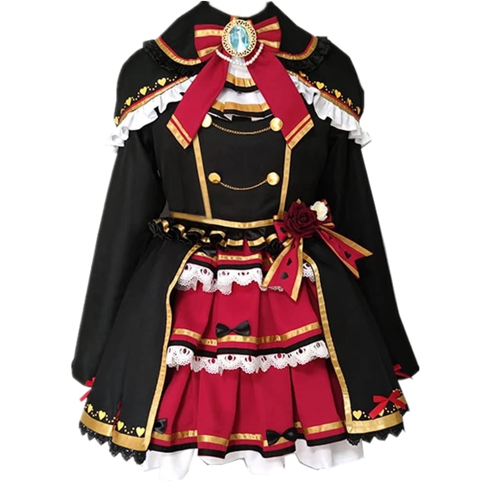 Hololive Akai Haato Anime VTuber Cosplay Costume - Elegant Gothic Lolita Dress for Halloween, Anime Conventions & Cosplay Events