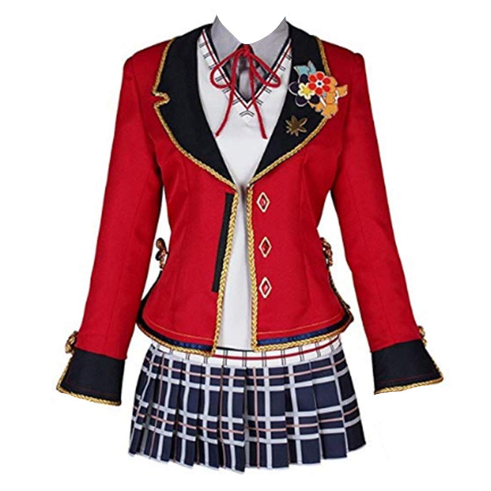Anime Love Live Sunshine Ruby Kurosawa School Uniform Cosplay Costume - Perfect for Halloween Party, Cosplay Events & Anime Conventions