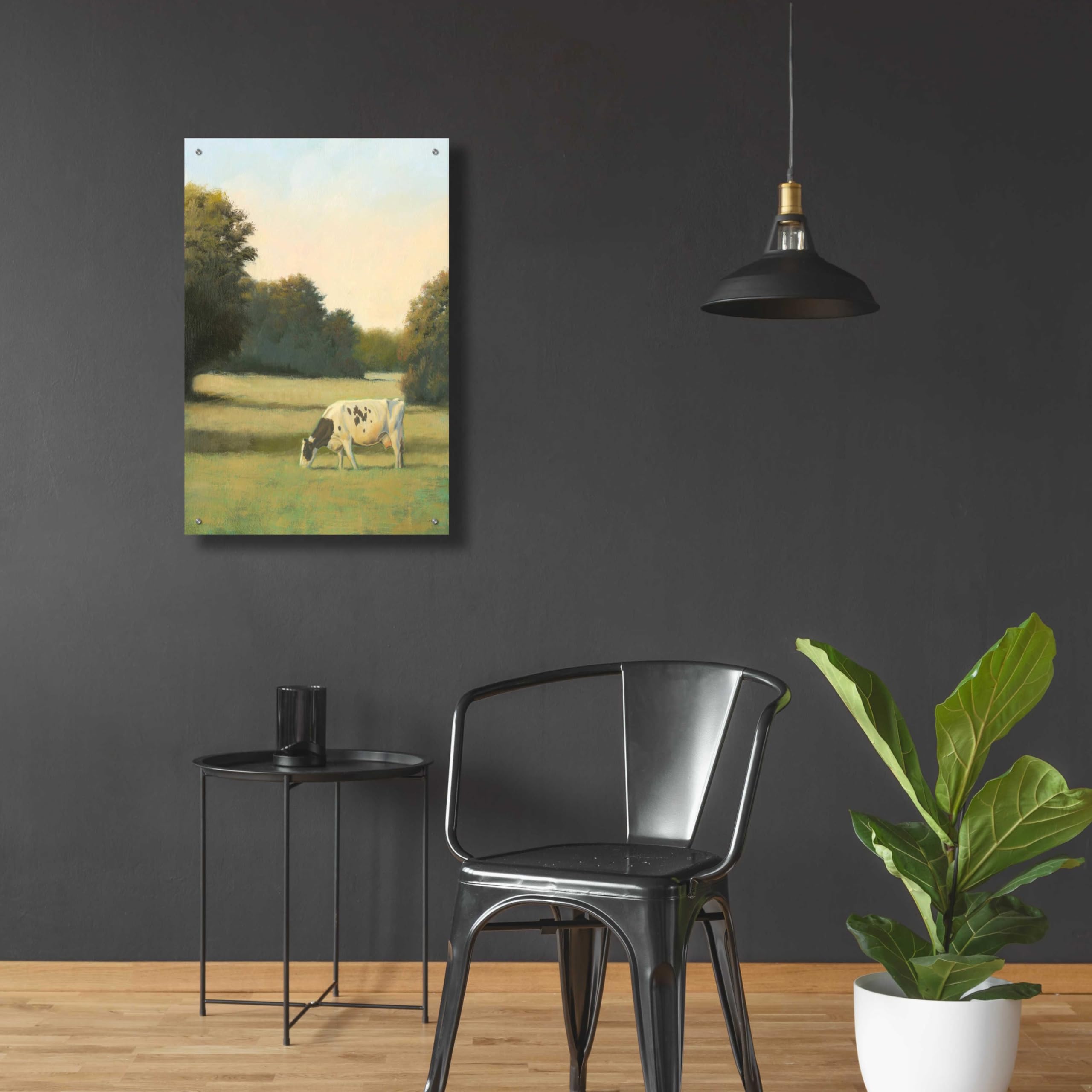 Morning Meadows I by James Wiens - Premium Acrylic Glass Wall Art 24x36 Inches - Modern Home & Office Decor for Living Room, Bedroom, Dining Area