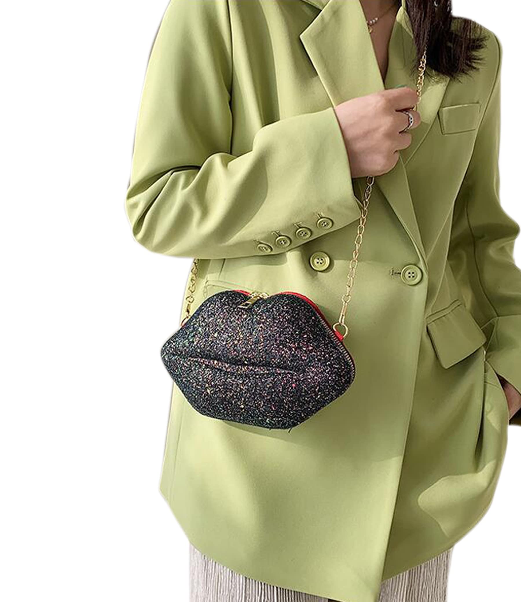 Sparkly Glitter Evening Clutch Purse for Women - Elegant Banquet Crossbody Shoulder Bag with Phone Pouch | Perfect for Parties, Weddings & Special Occasions