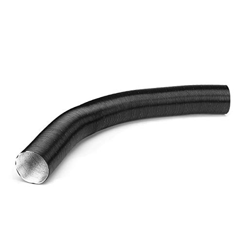 75mm Diesel Heater Duct Pipe - Hot & Cold Air Ventilation Hose for RV, Van, Truck & Marine Heating Systems | Durable Flexible HVAC Ducting for Winter & Extreme Cold Weather