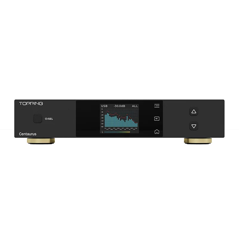 TOPPING Centaurus Fully Balanced R2R DAC - High-End Audio Decoder for Audiophiles | Perfect for Home Theater & Studio Recording