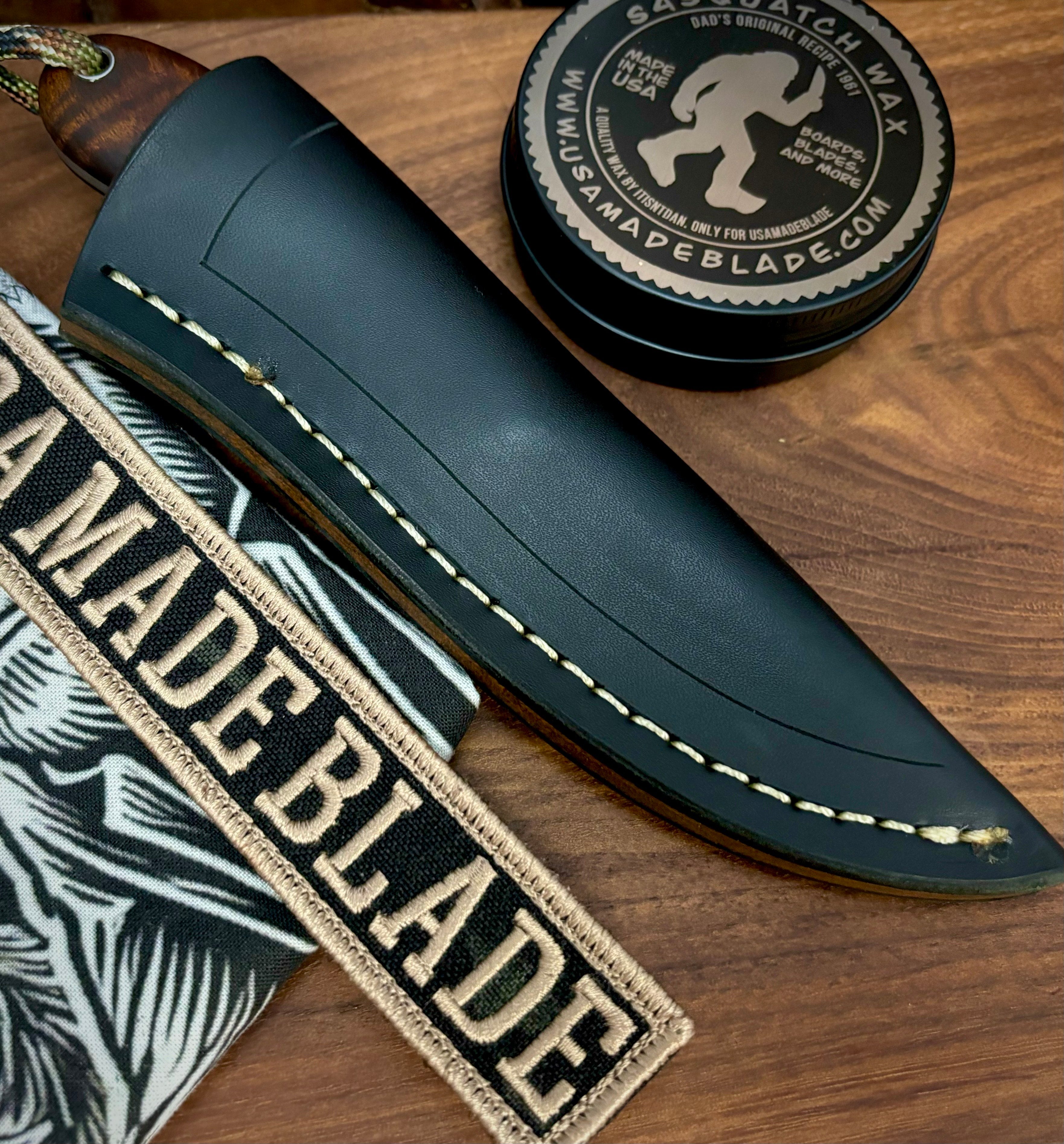 T.M. Hunt Custom Hedgehog Knife with Curly Maple Handle - O1 Tool Steel Hunting & Outdoor Survival Knife - Perfect for Camping, Bushcraft, and Everyday Carry (EDC)