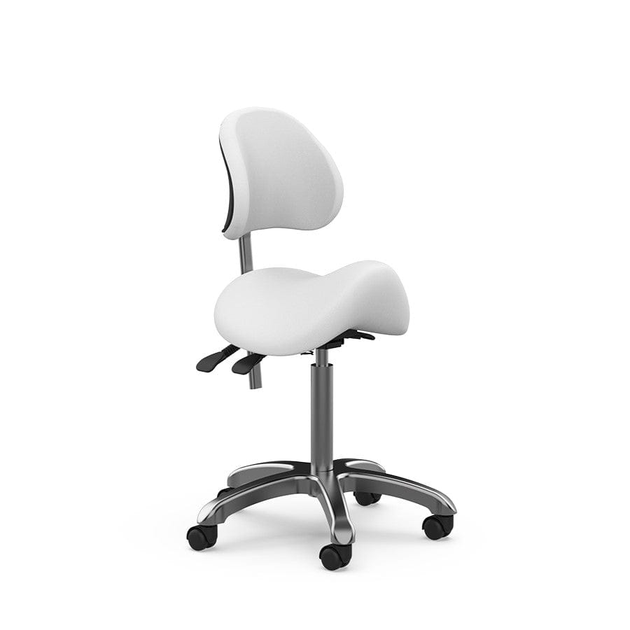 Professional Adjustable Beautician & Salon Stool (1025A) - Perfect for Hair Styling, Nail Art, and Makeup Application