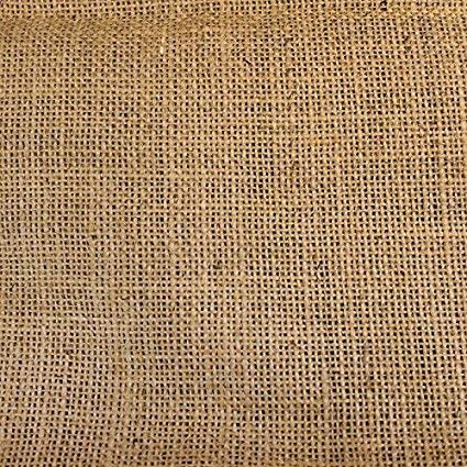 Premium 90-Inch Wide Natural Burlap Fabric Roll - 90