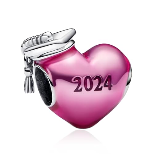 Pink 2024 Graduation Heart