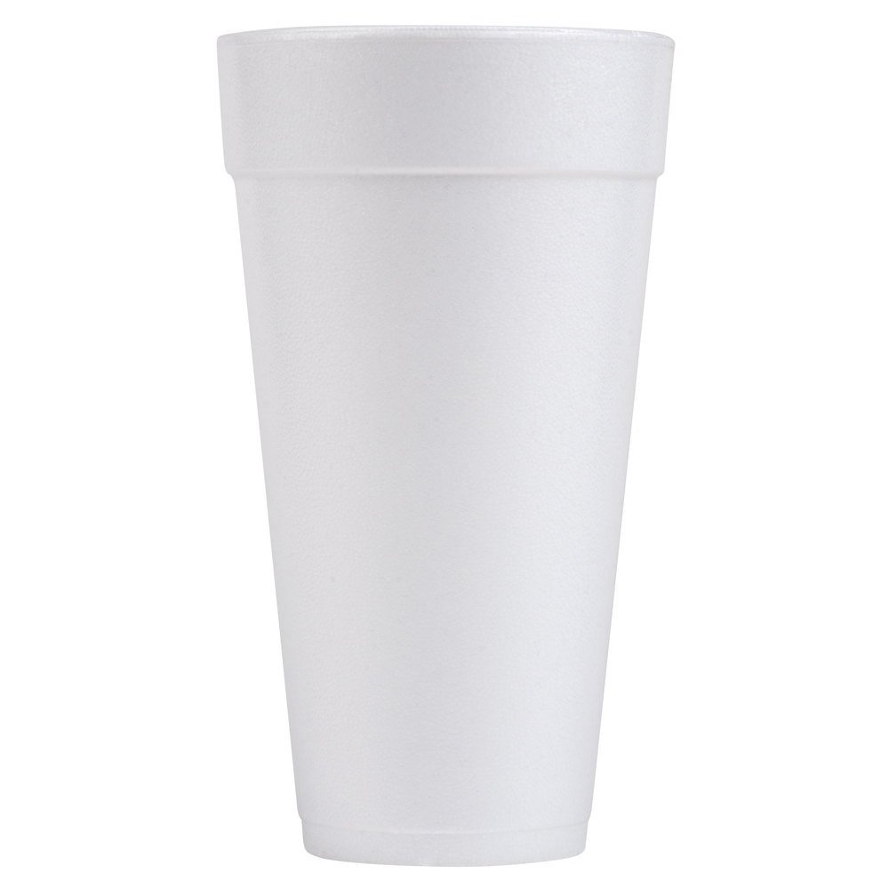 Dart® Insulated Foam Cups - 16 oz, Pack of 24 | Hot & Cold Drink Containers for Coffee, Tea, and Beverages | Perfect for Parties, Picnics, and Office Use