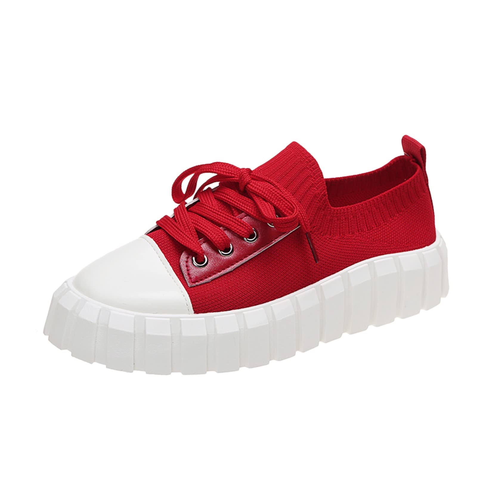 Women's Comfortable Sneakers - Soft Buttery Wedge Running Shoes for Casual Wear, Slip-On Platform Sneakers with Thick Sole | Perfect for Walking, Running & Everyday Fashion