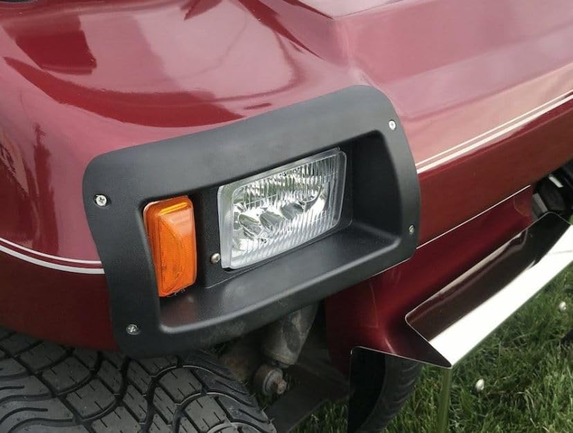 3G Golf Cart LED Headlight & Taillight Kit for Club Car DS (1993 & Newer Models) - Bright Waterproof Lighting for Night Driving, Camping & Golf Course Use