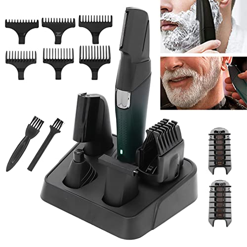 Premium Electric Shaver & Beard Trimmer Kit for Men - Adjustable Precision Shaving Clipper with Dial Control - Complete Grooming Kit for Hair Cutting, Beard & Mustache Trimming - Perfect for Home, Travel & Professional Use