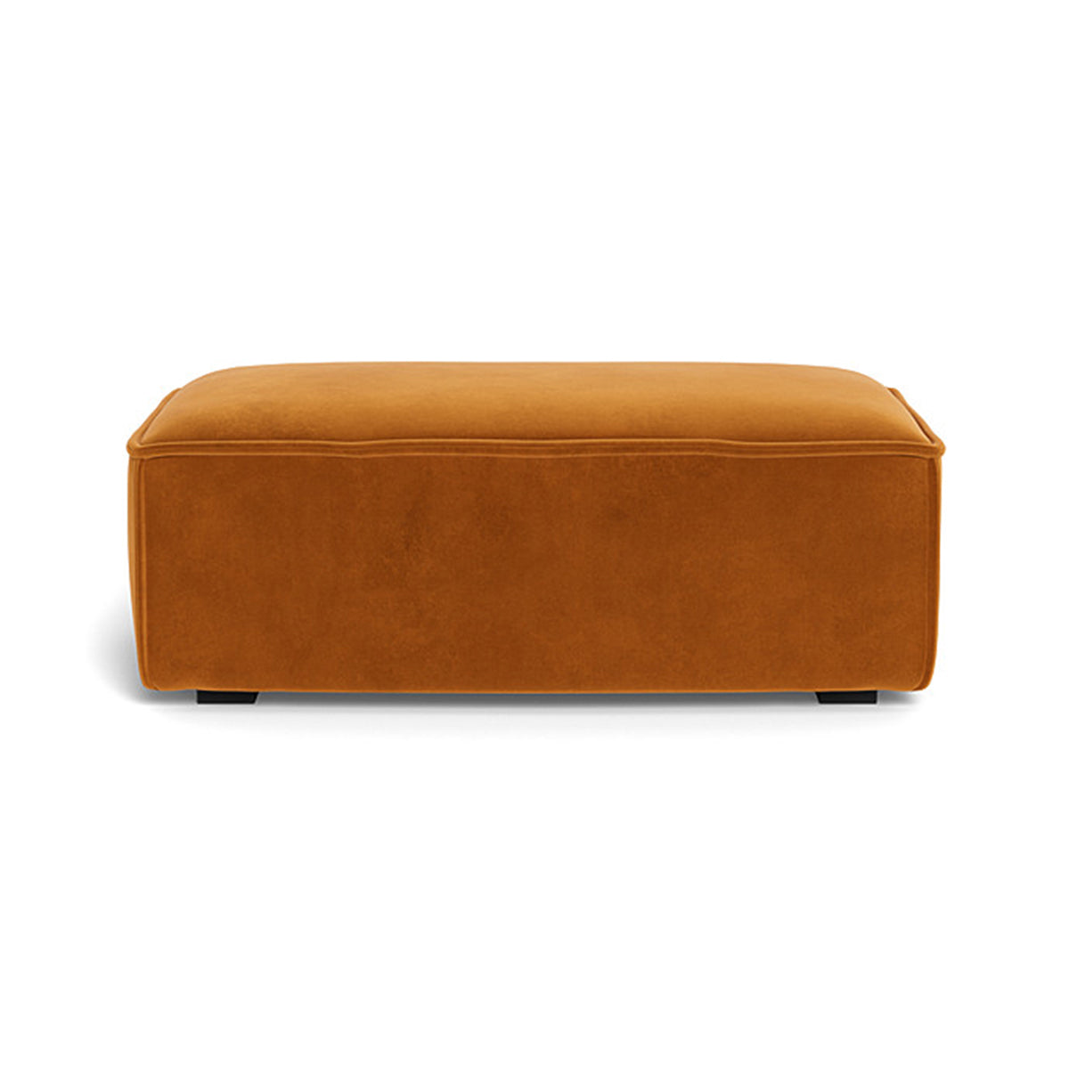 Premium Daphne Velvet Footrest - Soft & Comfortable Adjustable Height Ottoman for Home & Office - Perfect for Living Room, Bedroom, or Under Desk Use