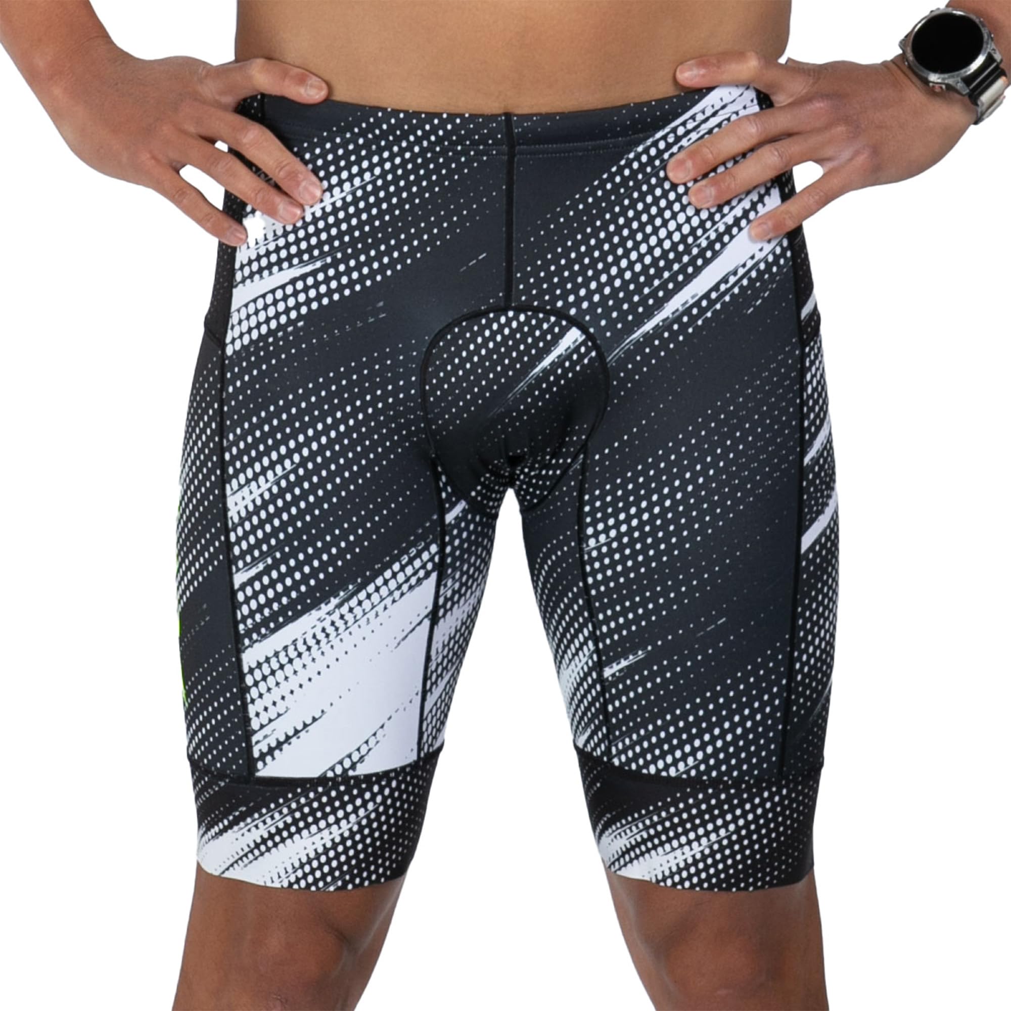 Zoot Men’s LTD 9-Inch Triathlon Shorts - Quick Dry UPF 50+ Swim Bike Run Cycling Shorts with Padded Liner for Endurance Training & Triathlon Competitions | Perfect for Triathletes, Cyclists and Outdoor Sports Enthusiasts