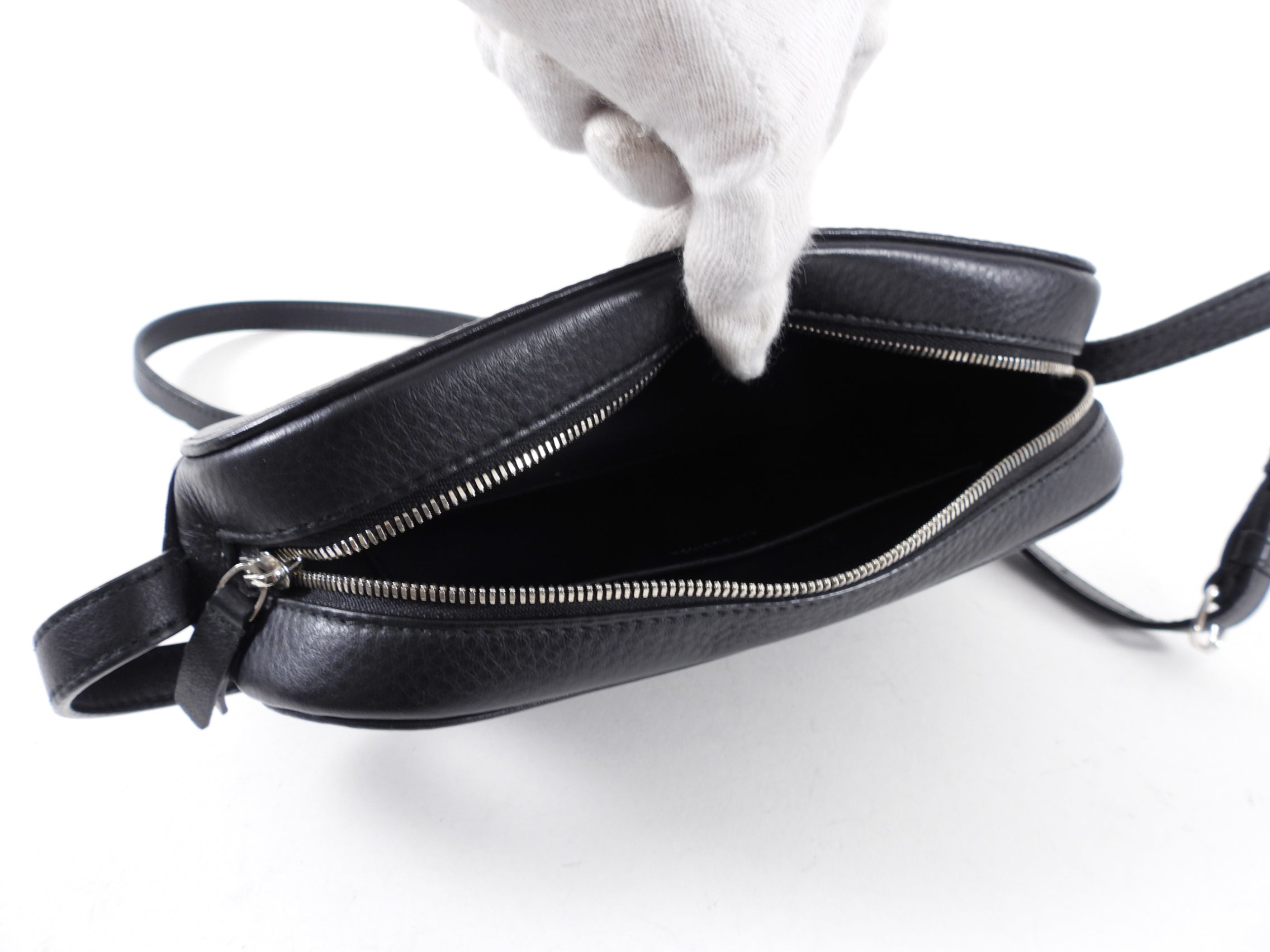 Balenciaga Everyday Logo Camera Crossbody Bag for Women | Stylish Designer Shoulder Bag | Perfect for Travel, Shopping & Daily Use