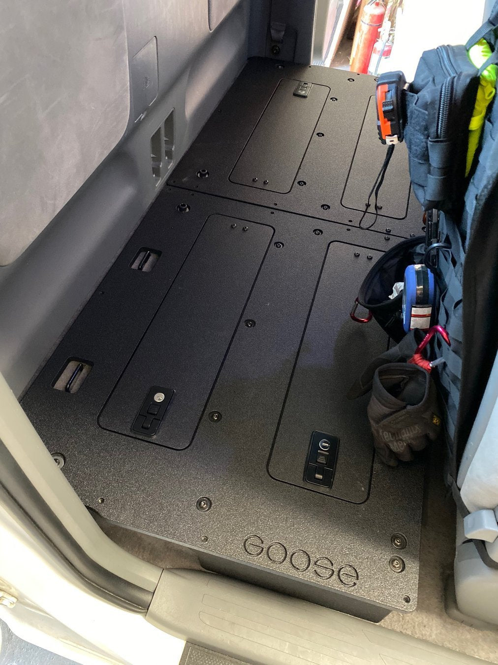 2005-2015 Toyota Tacoma Access Cab 2nd Row Seat Delete Kit - Rear Seat Removal Panel for Cargo Space & Storage - Perfect for Camping, Work Trucks, and Off-Road Adventures