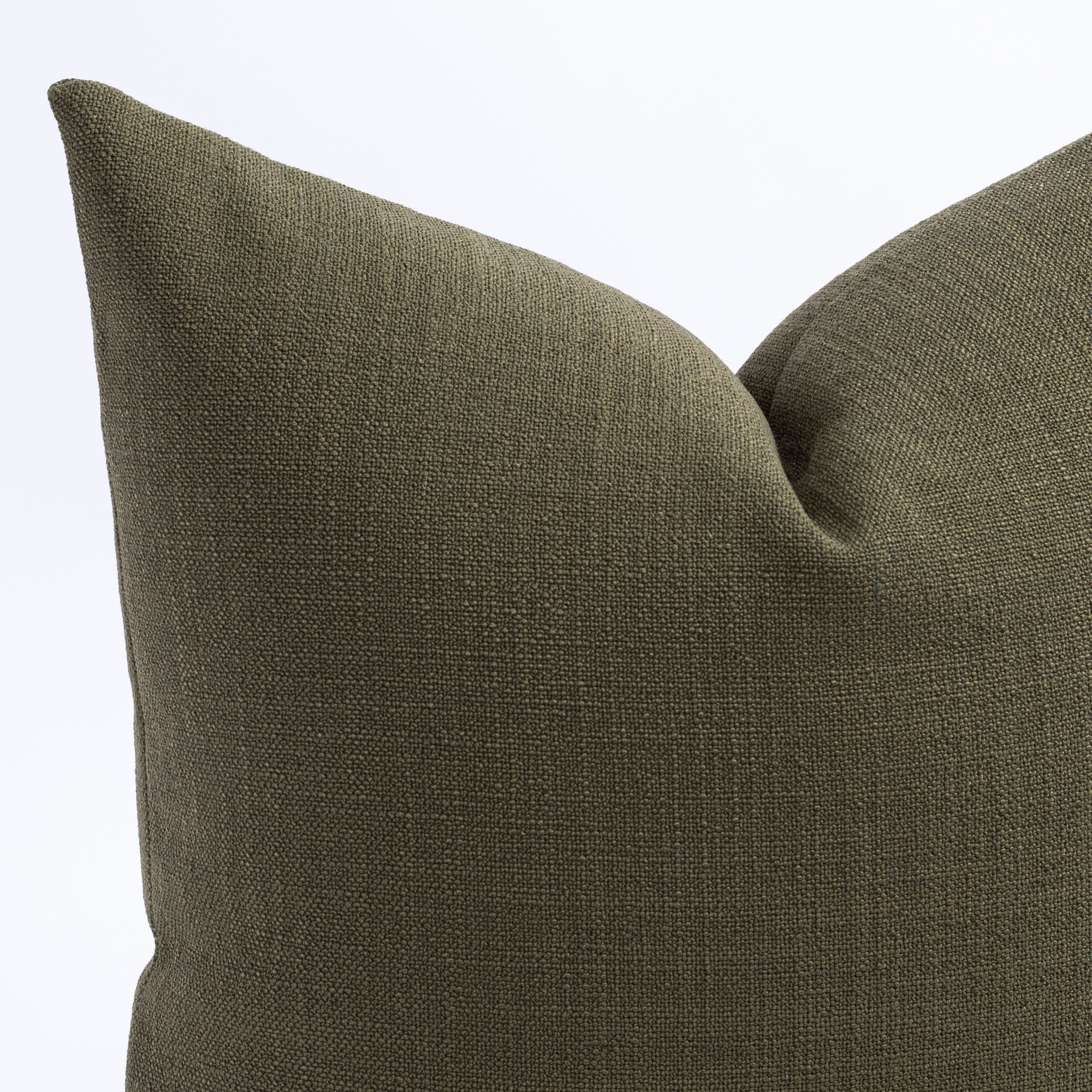 Grange 22x22 Inch Decorative Throw Pillow Cover - Soft Moss Green Cushion for Sofa, Bed & Home Decor