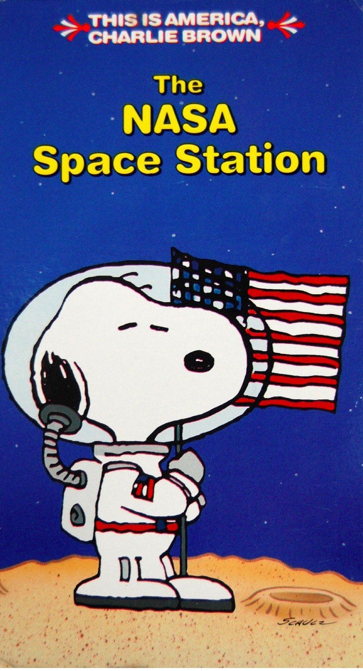 This is America, Charlie Brown Vol.5 - The NASA Space Station VHS | Classic Peanuts Cartoon for Kids & Collectors | Perfect for Family Movie Nights & Nostalgic Viewing