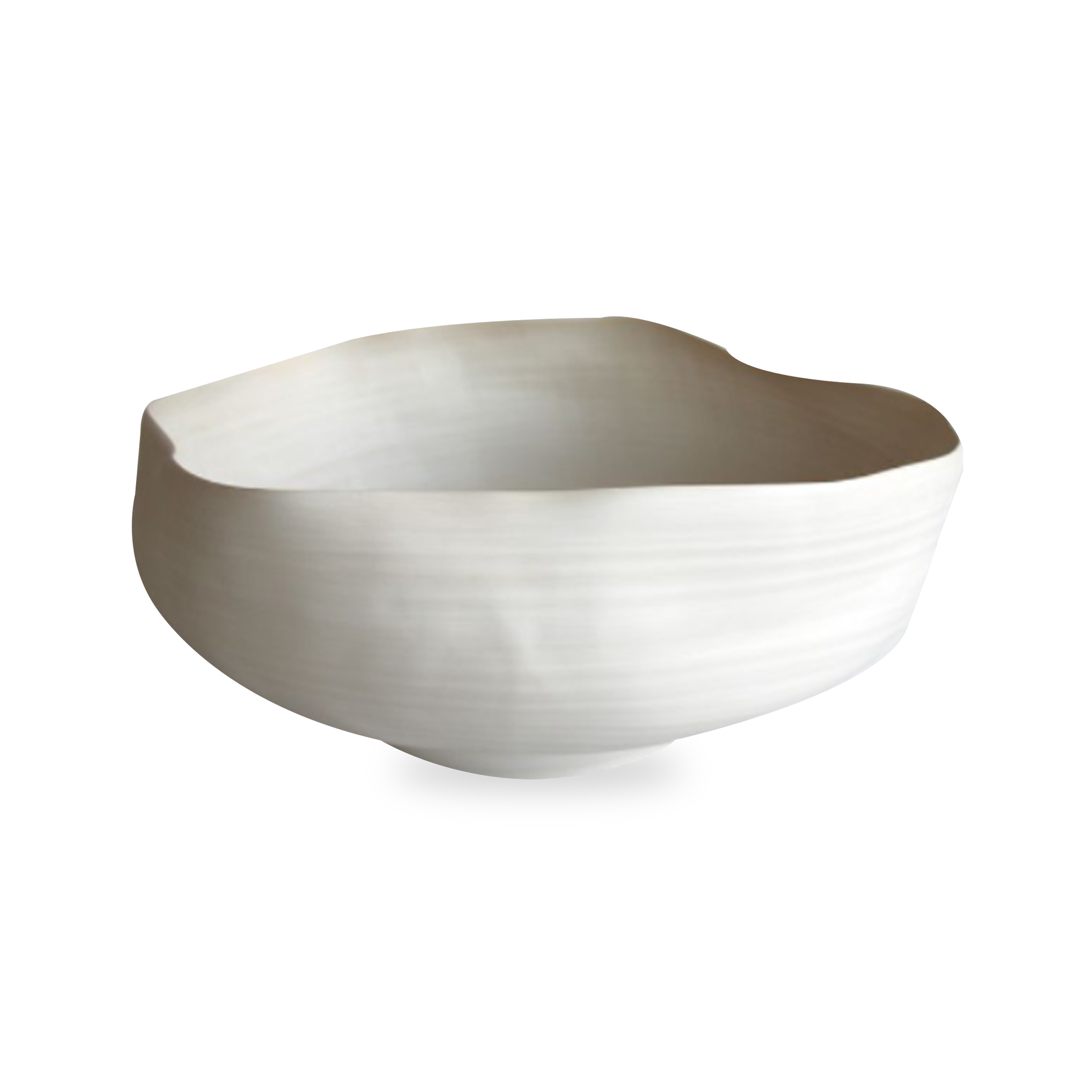 Premium White Fonte Bowl - Elegant Ceramic Serving Bowl for Salads, Pasta, and Soups | Perfect for Dining, Entertaining, and Kitchen Decor