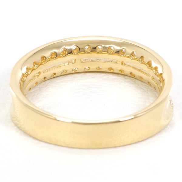 18K Yellow Gold Diamond Ring for Women - Elegant Solitaire Engagement & Wedding Band - Perfect for Proposals, Anniversaries, and Special Occasions