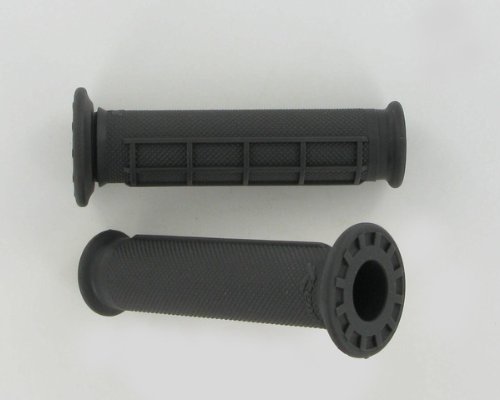 Renthal Half Waffle Grips - Dirt Bike & ATV Handlebar Grips for MX, Enduro & Off-Road Riding | Non-Slip Comfort Grip with Vibration Damping | Ideal for Motocross, Trail & Adventure Motorcycles