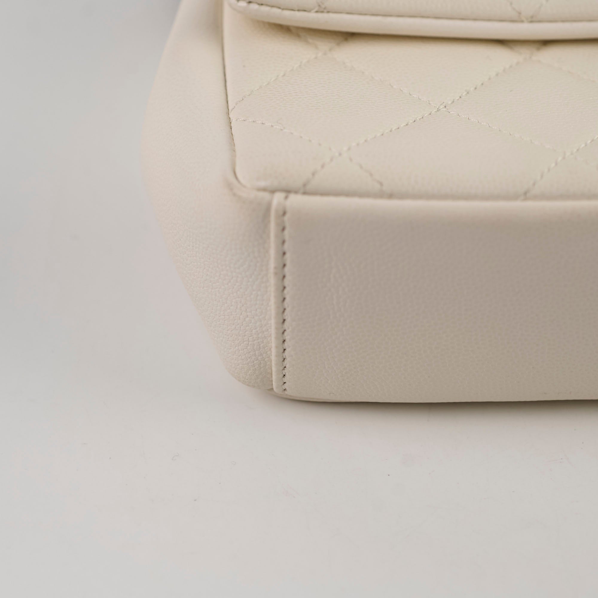 Chanel Caviar Leather Everything Flap Bag White 31 Series - Luxury Handbag for Women, Perfect for Parties, Weddings & Everyday Elegance