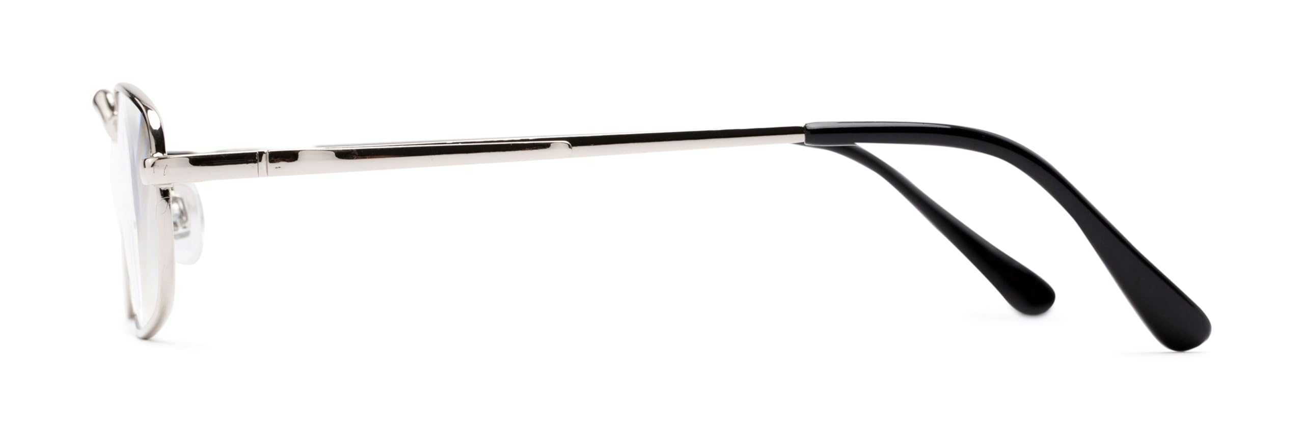 Readers.com Reading Glasses - Anderson Metal Rectangle Style for Men & Women | Computer, Office & Book Reading Eyewear