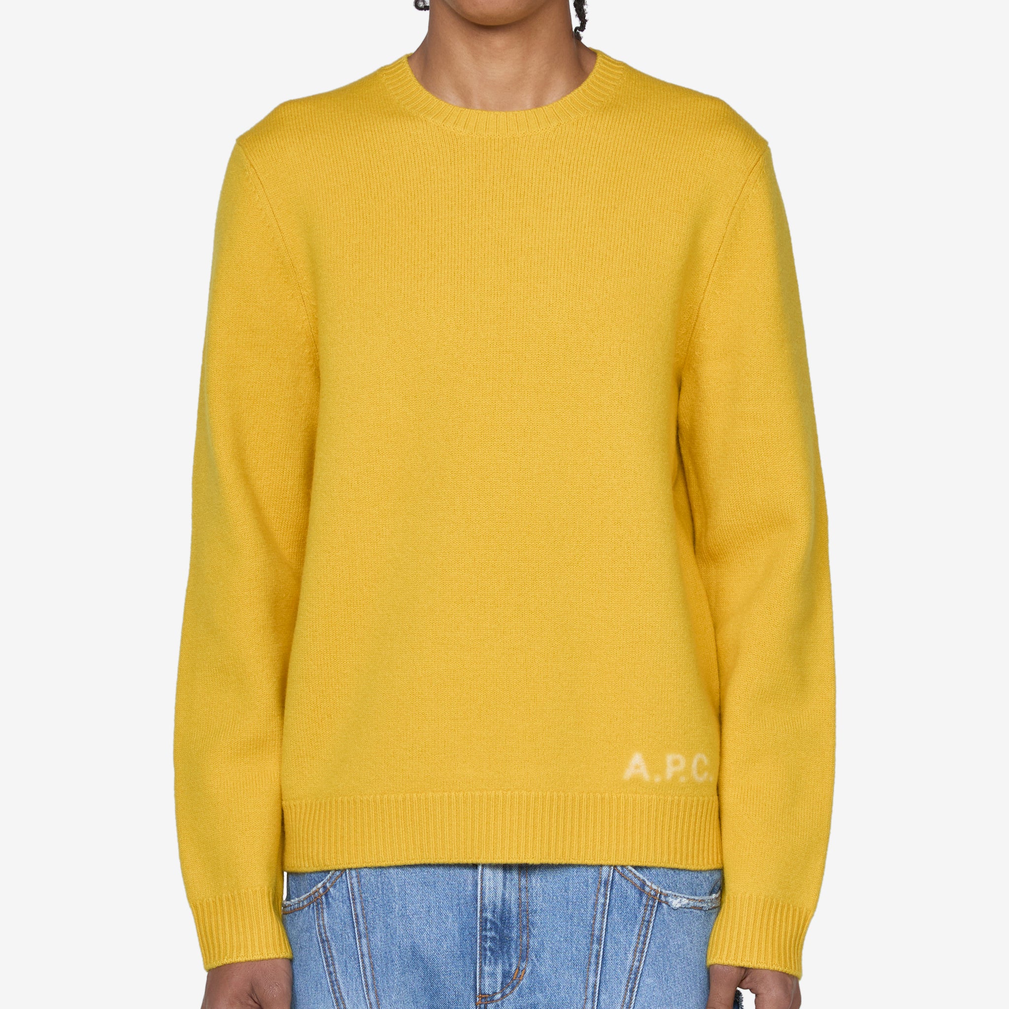 Edward Jumper Yellow - Stylish Knit Sweater for Men & Women | Perfect for Fall & Winter Outfits, Casual Wear & Layering