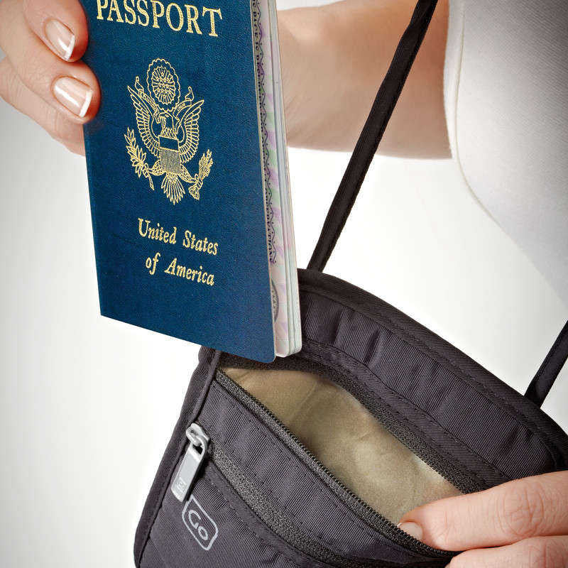 Secure Travel Passport Holder - RFID Blocking Waterproof Waist Pouch for Women & Men | Perfect for Airports, Vacations & International Trips