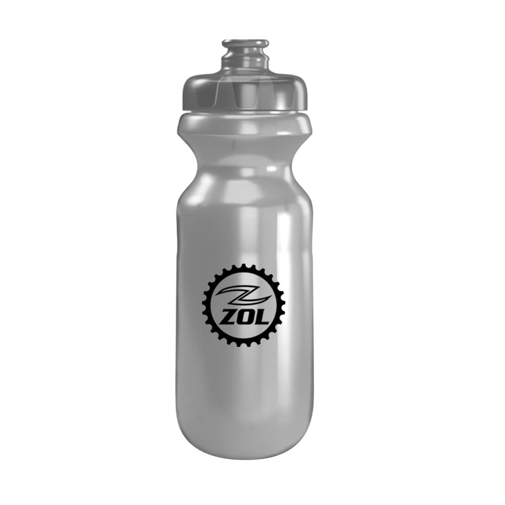 Zol Sport Mix & Match Bike Water Bottles - Leak Proof Cycling Bottle with Squeeze Top for Road Bikes & Mountain Bikes - Perfect for Cycling, Hiking & Gym Workouts