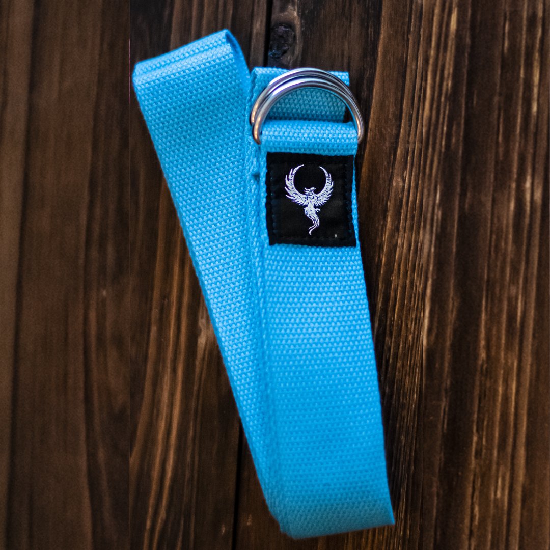Premium 8ft Yoga Strap for Stretching & Flexibility - Classic Design - Wholesale Bulk - Ideal for Yoga, Pilates, Physical Therapy & Home Workouts