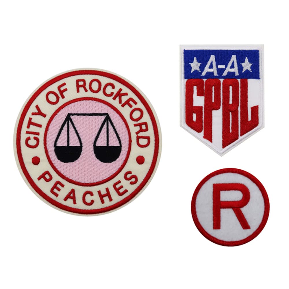 Rockford City Embroidered Iron On Patches for Jackets, Bags & DIY Crafts - Customizable Sew-On Badges for Denim, Backpacks & Clothing Repair