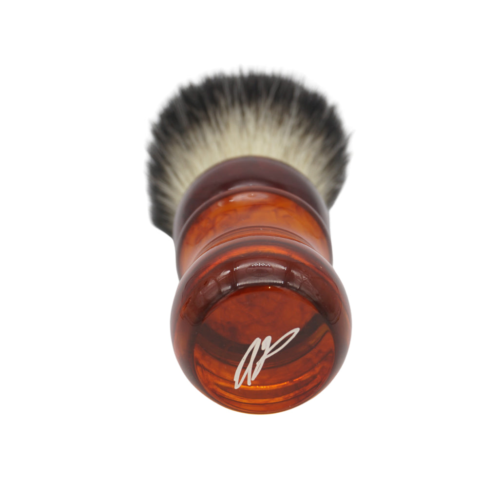 26mm Pure Bliss™ SHD Amber Smoke Shaving Brush for Men - Premium Badger Hair Shaving Brush for Wet Shaving, Grooming & Beard Care - Perfect Gift for Father's Day & Birthdays