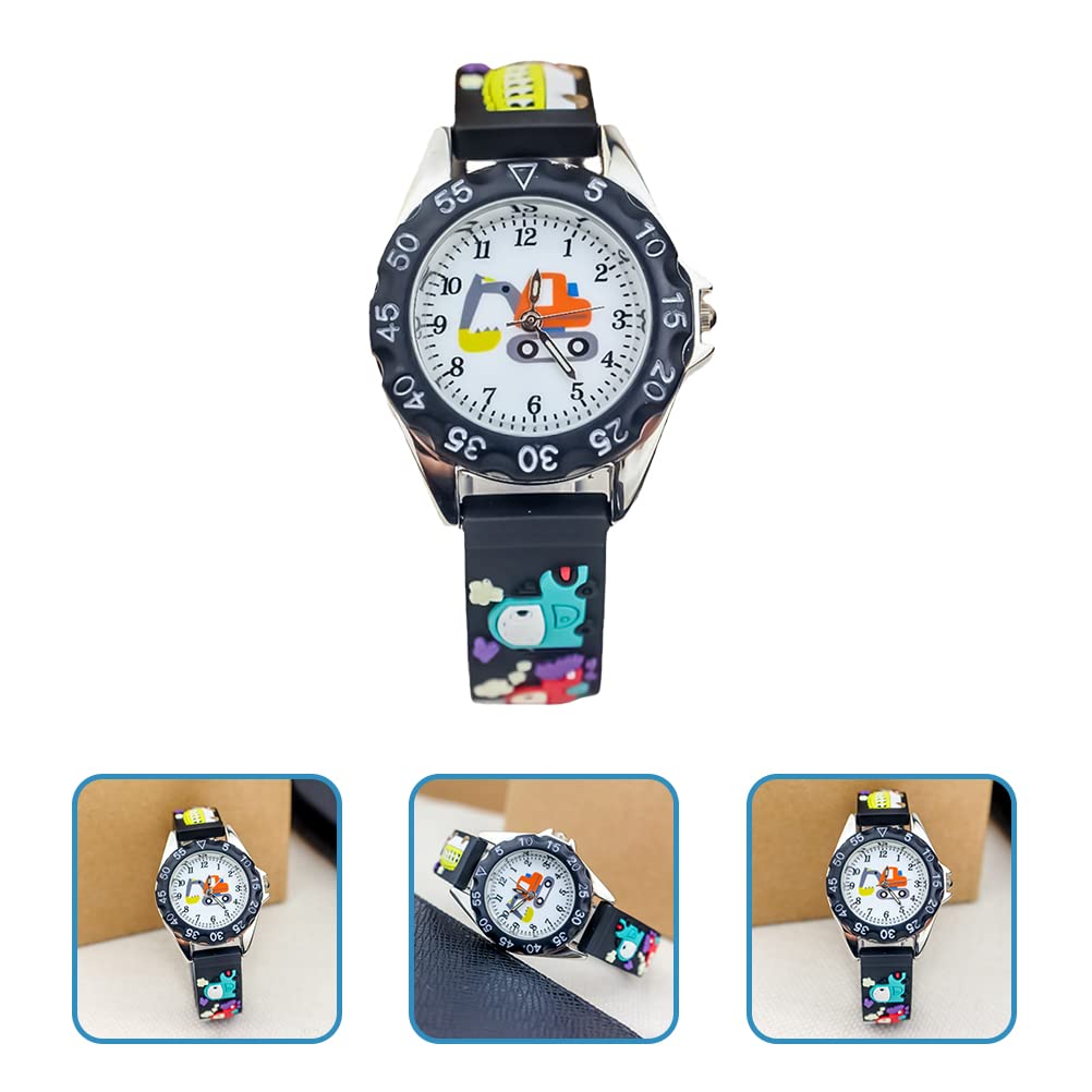 Kids Smart Watch - Cartoon Silicone Digger Watch for Boys & Girls | Playtime & School