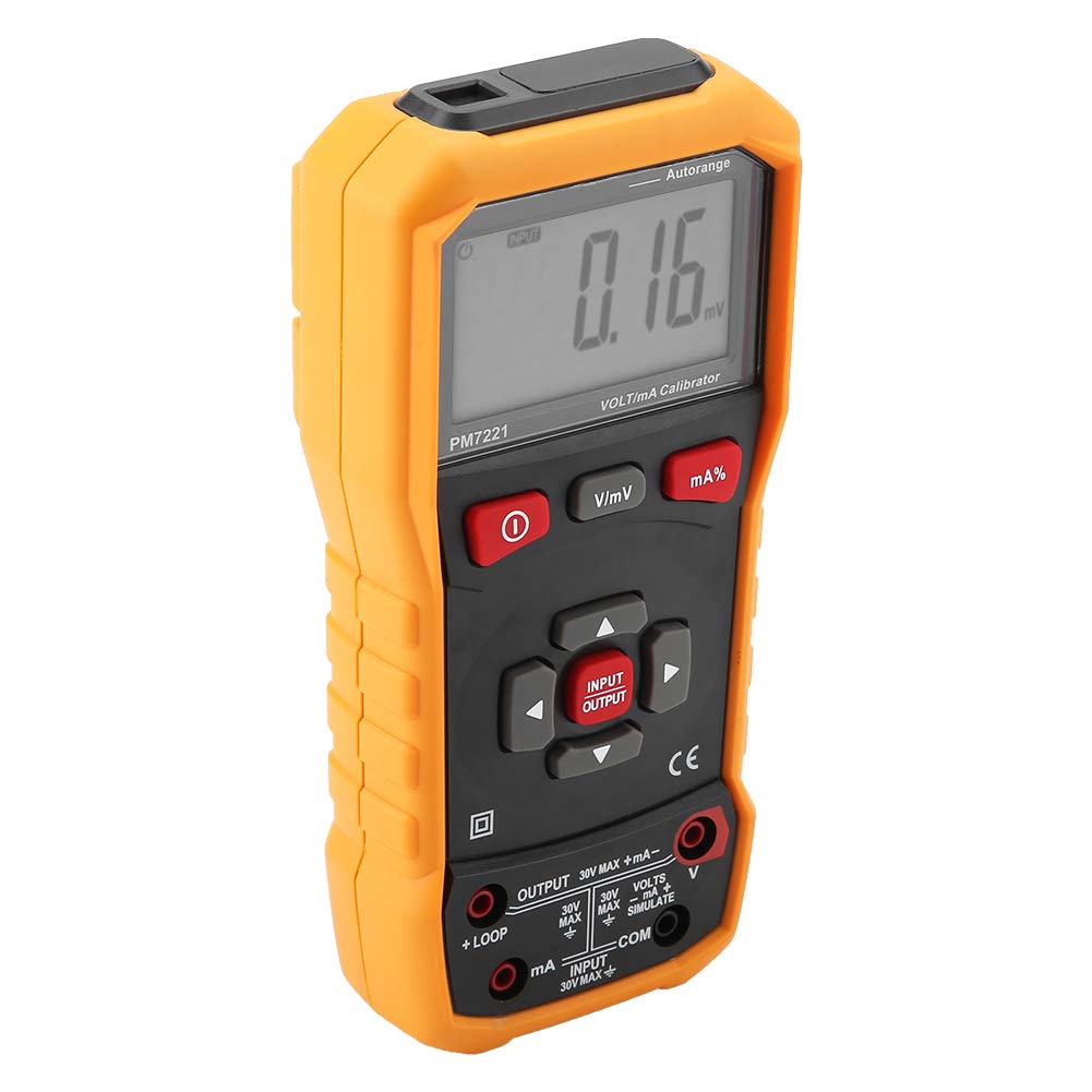 Precision Portable Voltage mA Generator Calibrator - Multifunction Process Meter for Volt, Millivolt & Current Measurement | Ideal for Industrial Calibration & Electrical Testing