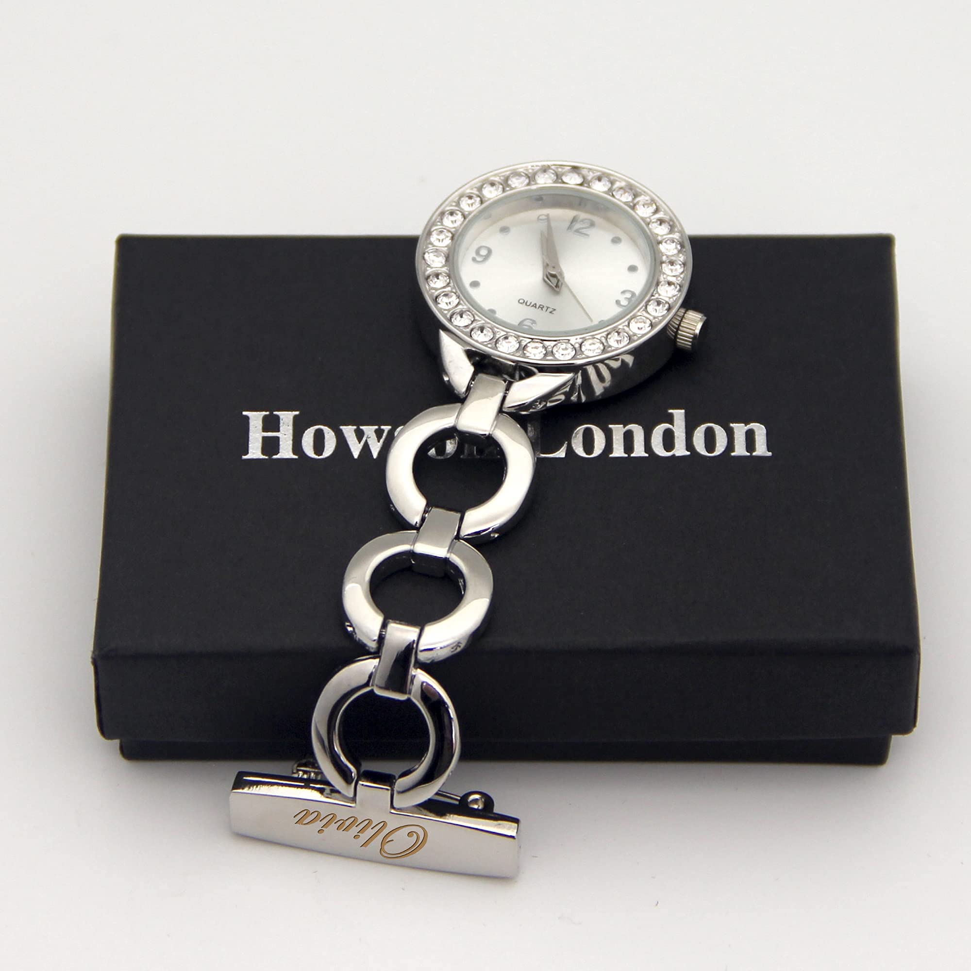 Personalized Nurse Fob Watch for Women - Engraved Medical Professional Gift - Howson London Nurses Watch - Perfect for Clinical Shifts & Healthcare Workers