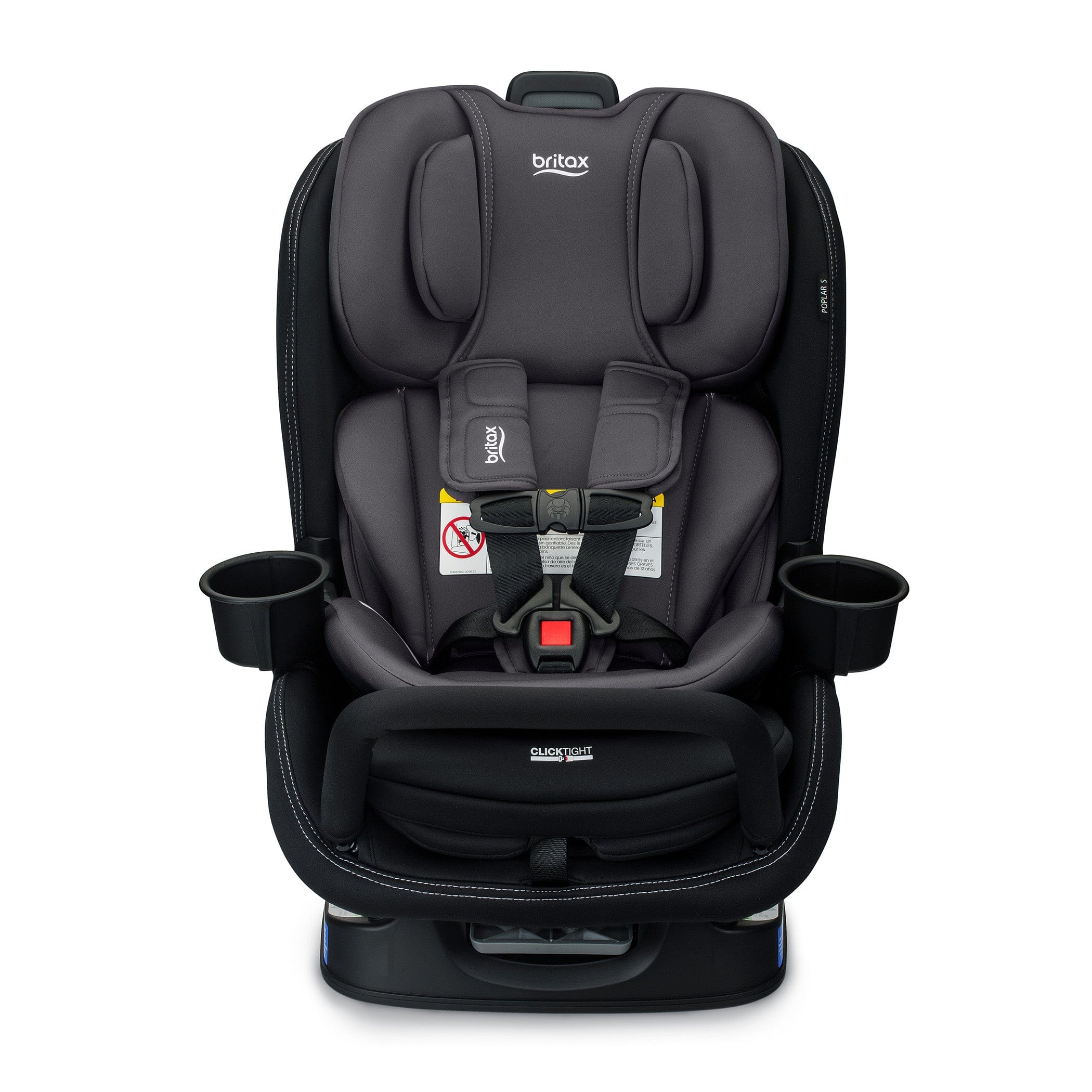 Britax Poplar S Convertible Car Seat - Safe & Comfortable for Infants to Toddlers (5-65 lbs) | Rear & Forward Facing | Easy Installation | Perfect for Family Travel & Daily Commute