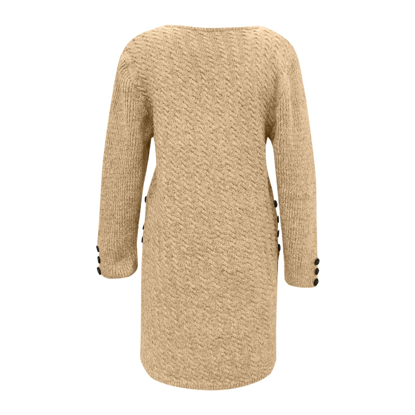 Women's Sexy Knit Turtleneck Mini Dress - Long Sleeve Sweater Dress for Work & Casual Wear | Perfect for Summer Office Outfits & Date Nights