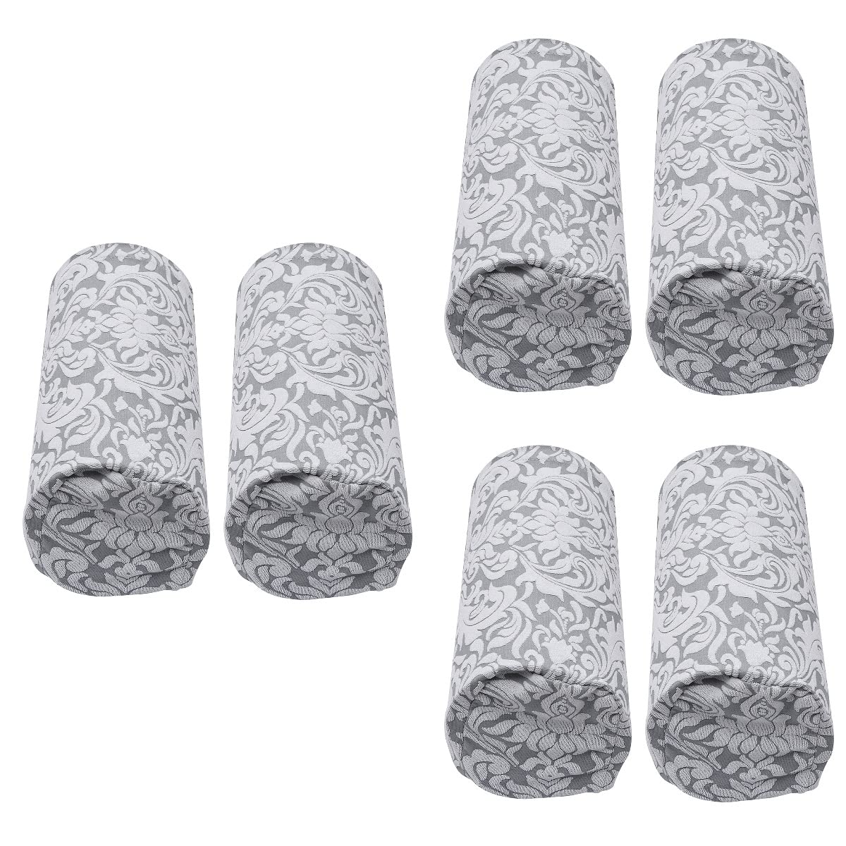 6-Piece Armrest Covers for Sofa, Couch, Recliner & Loveseat - Soft Fabric Slipcovers Protects Furniture Arms from Wear & Tear - Perfect for Home, Office & Living Room Décor