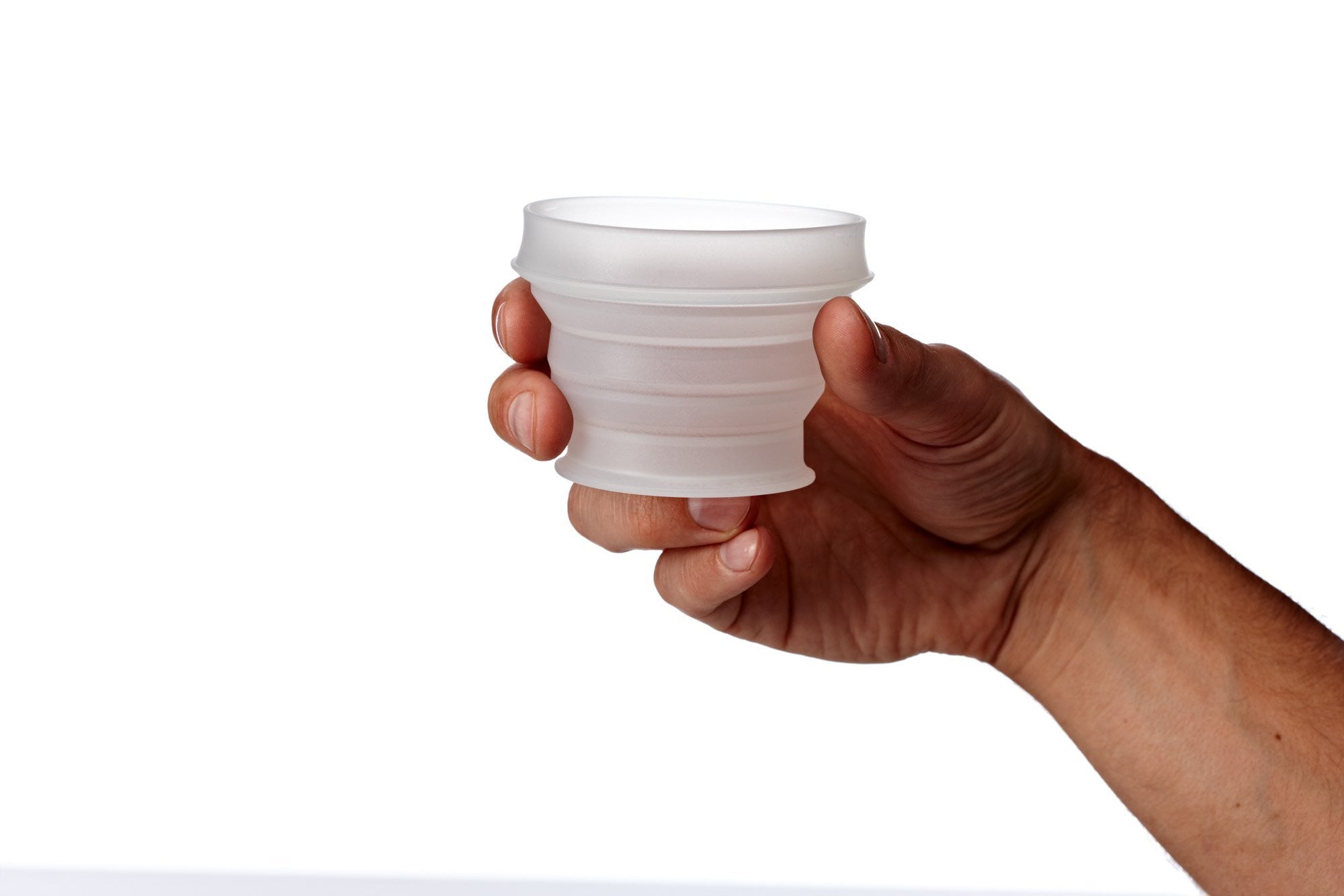 Humangear GoCup 8oz (237mL) Collapsible Travel Cup - Lightweight & Leak-Proof Drinking Cup for Camping, Hiking, Backpacking and Outdoor Adventures
