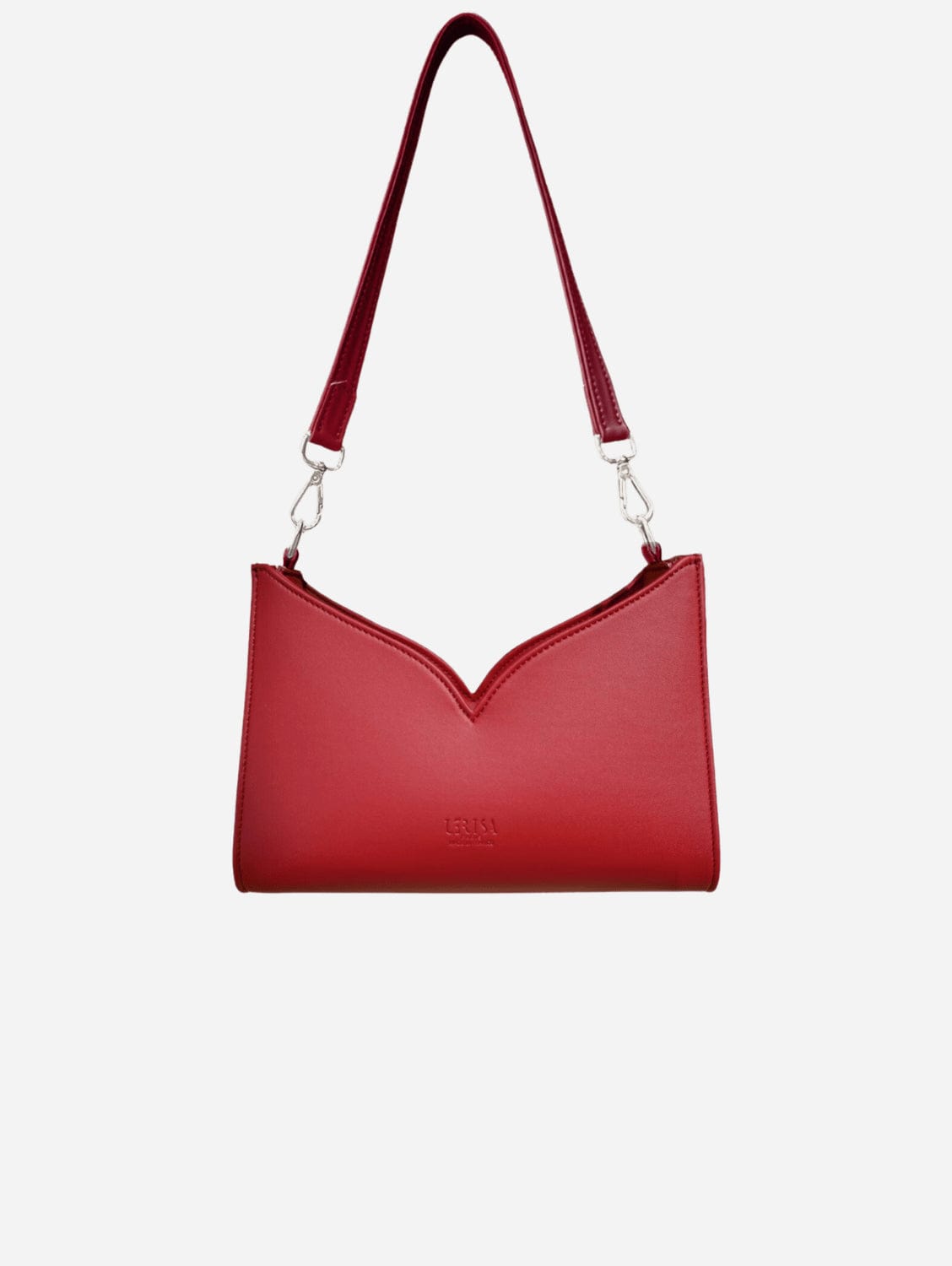 Lerisa Vegan Leather Crossbody Bag for Women | Grape Red | Stylish & Eco-Friendly Purse for Everyday Use, Travel & Shopping