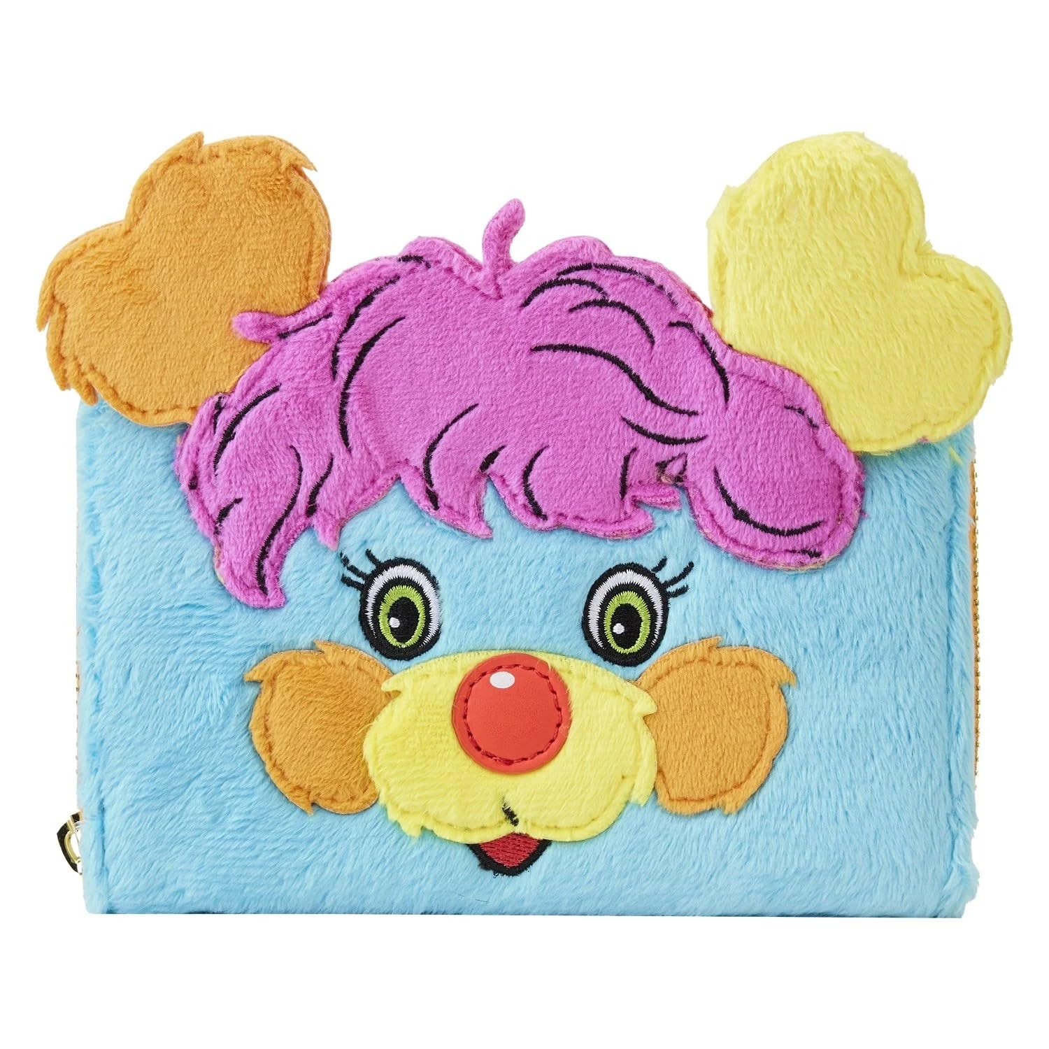Loungefly Popples Cosplay Plush Zip-Around Wallet - Cute Cartoon Character Wallet for Disney Fans, Collectors & Gift Giving | Perfect for Cosplay, Conventions & Everyday Use