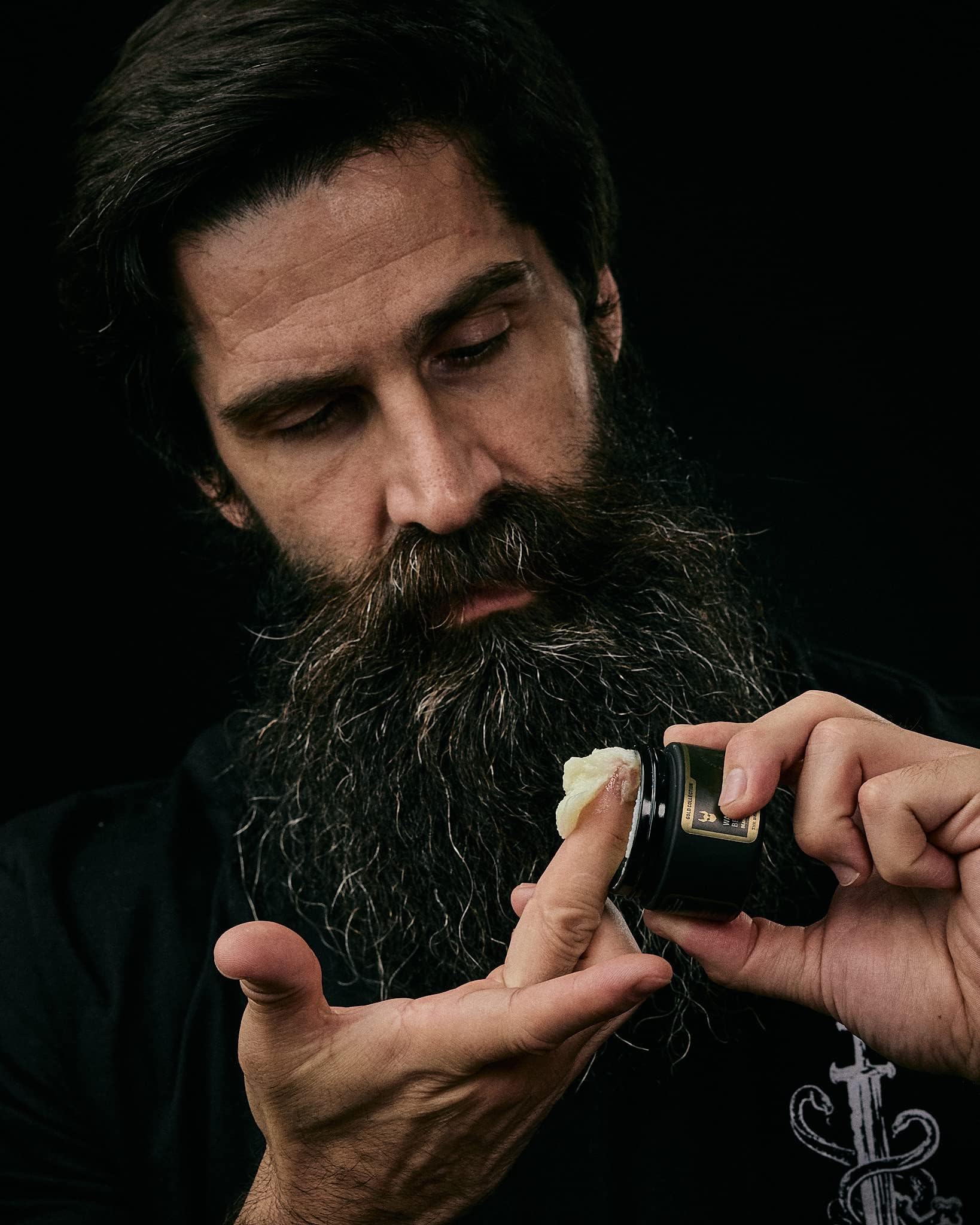Premium Viking Beard Wax for Men - Beard Struggle Platinum Collection Vanir's Wisdom - 50g/1.76oz Mustache & Beard Styling Wax - Strong Hold for Taming & Grooming - Perfect for Daily Styling, Special Occasions & Cosplay Looks