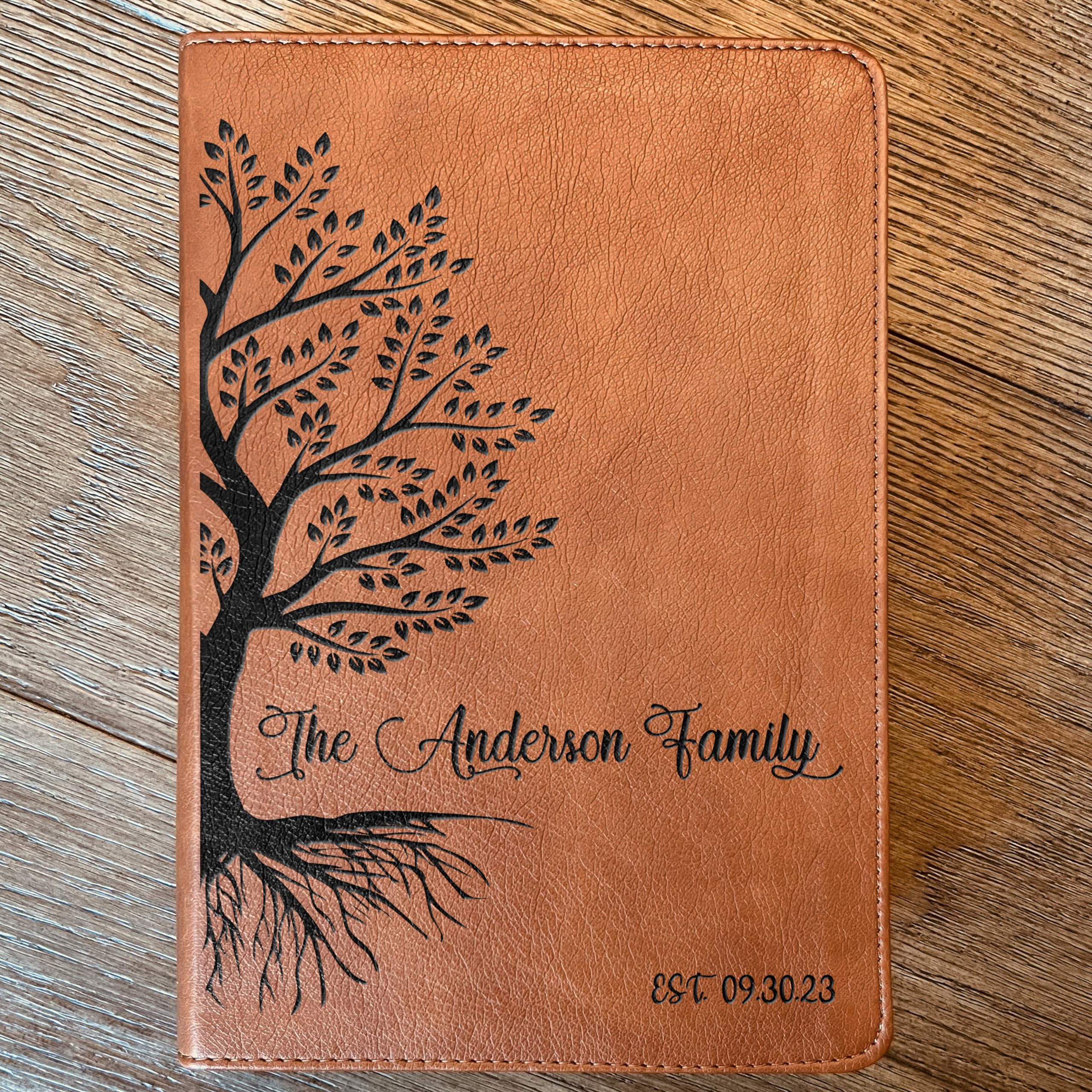 Personalized ESV/RVR Spanish Family Bible - Custom Engraved Reina Valera 1960 Edition - Christian Gift for Weddings, Baptisms & Family Devotions