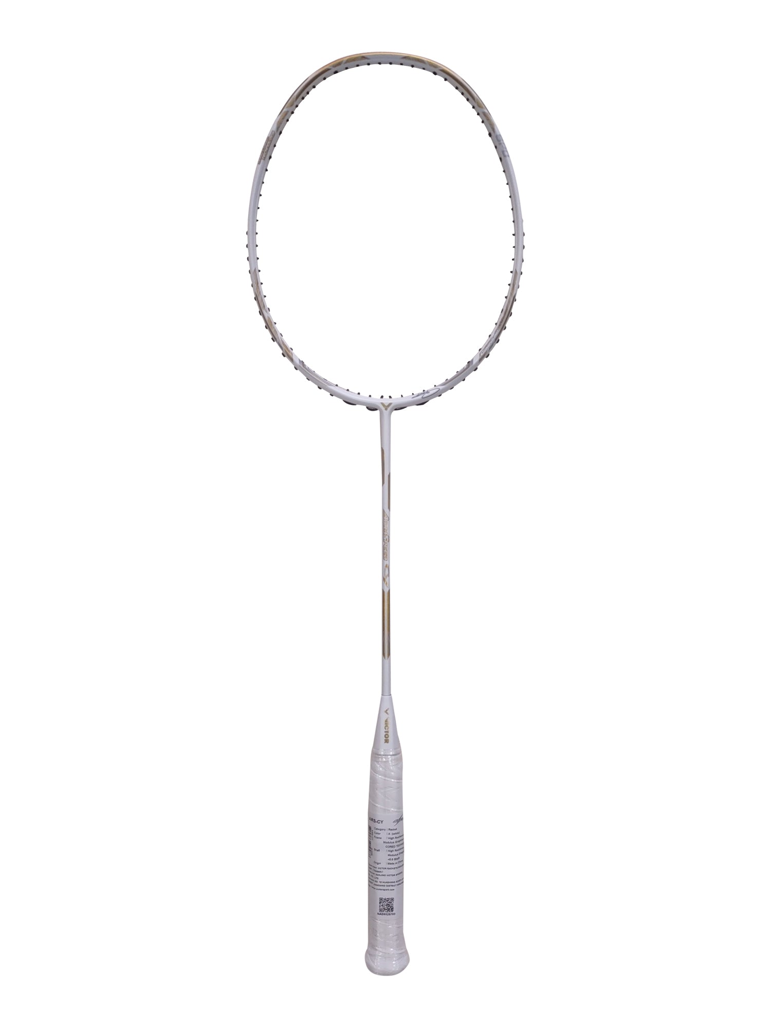 Victor Auraspeed Cai Yun Badminton Racket - Lightweight Carbon Fiber Badminton Racket for Professional & Recreational Players - Perfect for Tournaments, Training & Casual Play