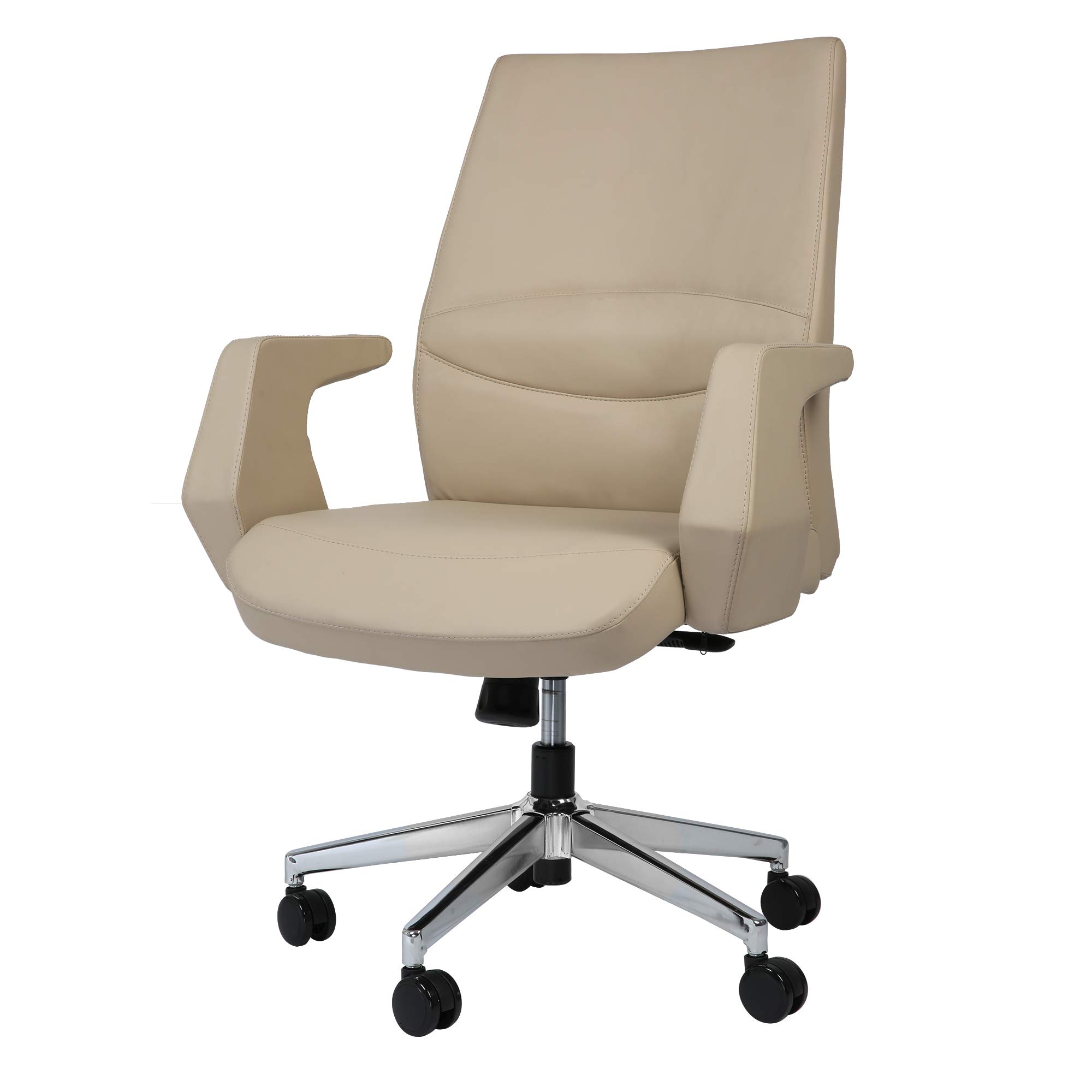 Premium Ergonomic Executive Office Chair - Adjustable PU Leather Desk Chair with Lumbar Support & Armrests - Modern Computer Chair for Home Office, Conference Room & Gaming - Comfortable for Long Work Sessions & Video Calls